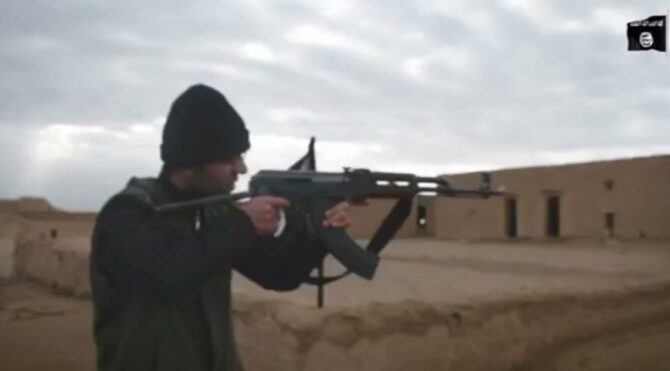 IŞİD’li terörist saklandığı örgüt evinde yakalandı