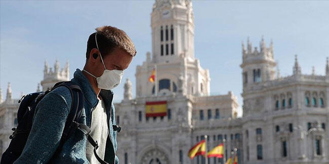 İspanya'da son 24 saatte Kovid-19'dan 352 kişi öldü