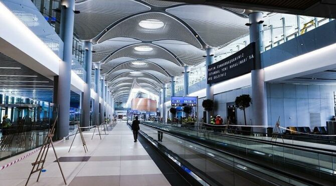 İstanbul Havalimanı’nda hayrete düşüren olay