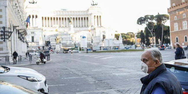 İtalya'da son 24 saatte Kovid-19'dan 477 kişi hayatını kaybetti