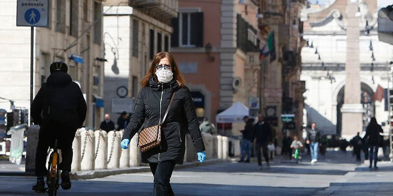 İtalya'da son 24 saatte Kovid-19'dan 548 kişi hayatını kaybetti