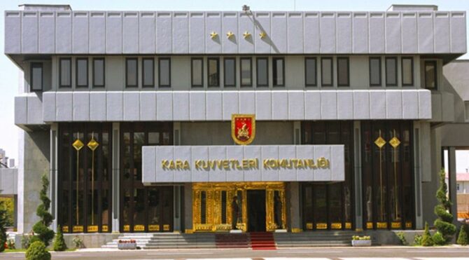 Kara Kuvvetleri Komutanlığı’nda FETÖ operasyonu