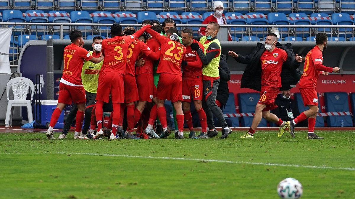 Kayserispor 90+4’te güldü