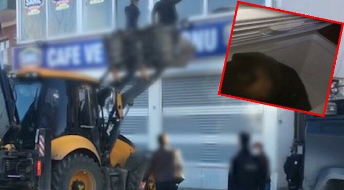 Kısıtlamaya rağmen kumara iş makineli baskın…