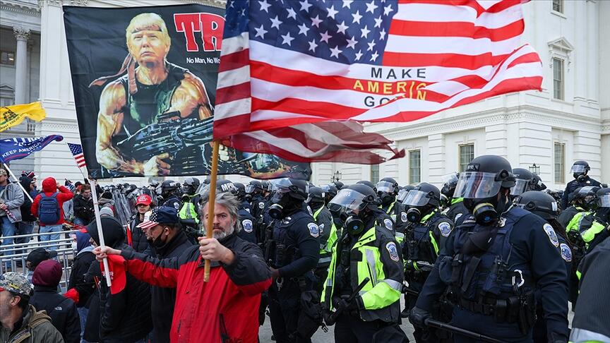 Kongre baskının sembol ismi Trump'ı yakacak