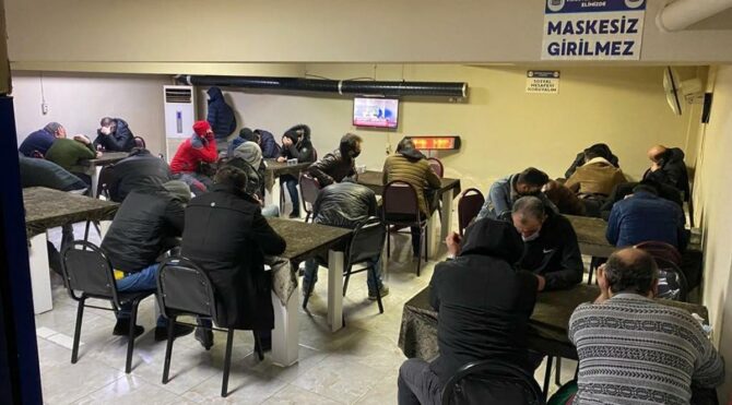 Kumar operasyonunda 113 kişiye 506 bin TL ceza