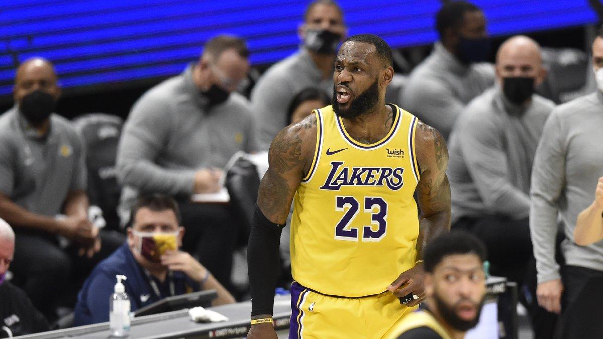 LeBron James’ten Cleveland Cavaliers’a 46 sayı