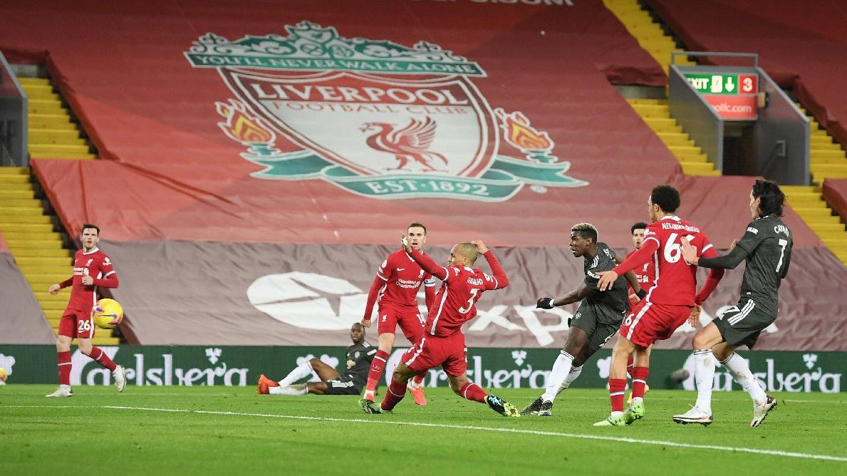 Liverpool Manchester United maçında galip yok
