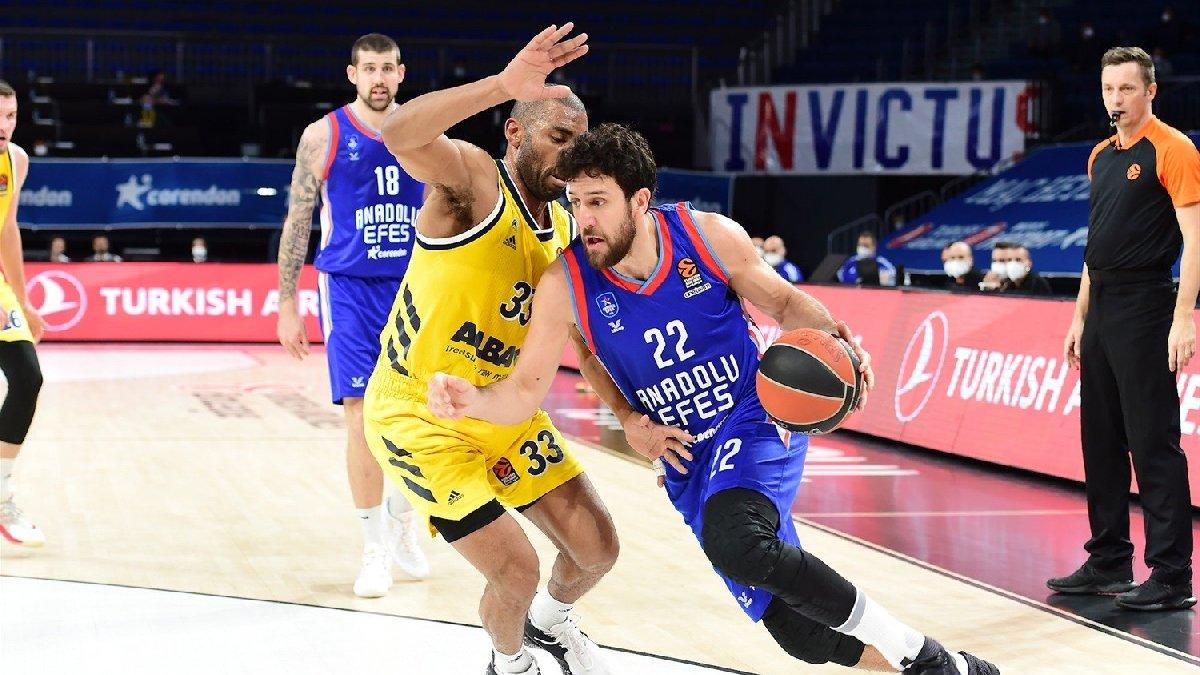 MAÇ SONUCU | Anadolu Efes 84-76 ALBA Berlin (Euroleague)