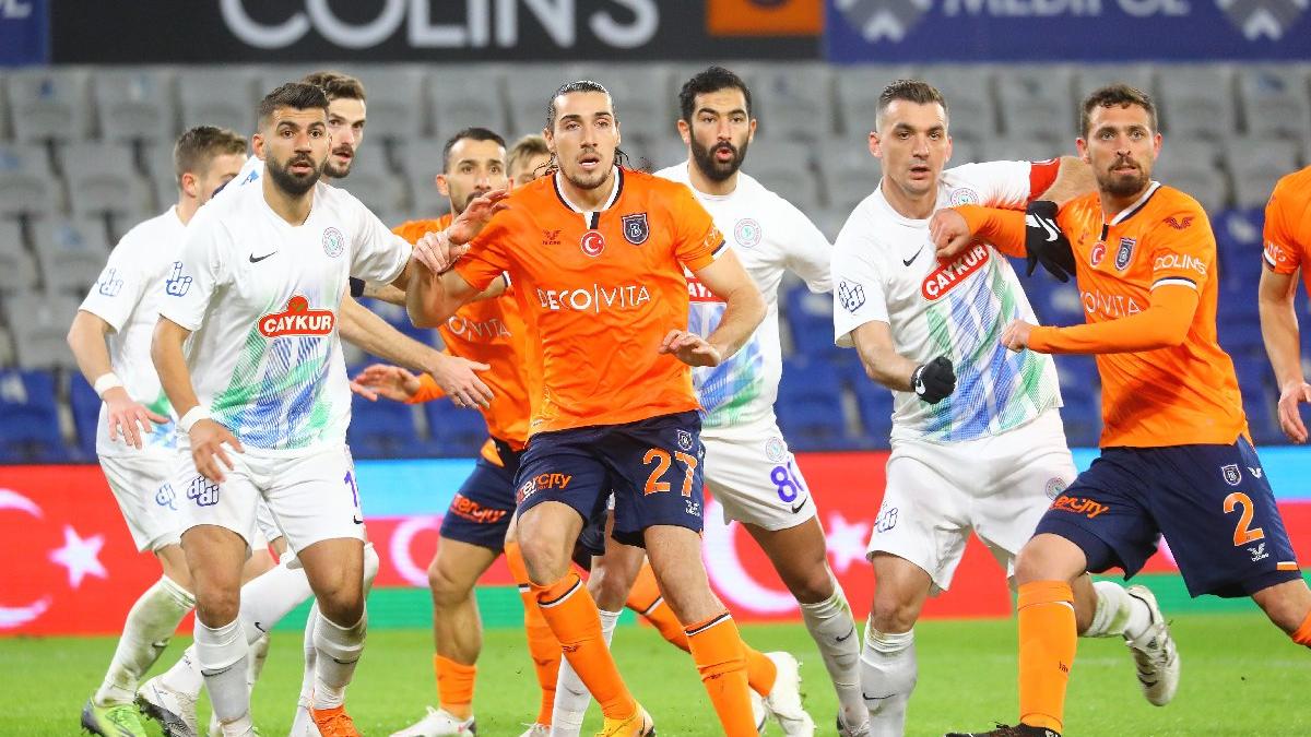 MAÇ SONUCU | Medipol Başakşehir 1-1 Çaykur Rizespor (Süper Lig 21. hafta)