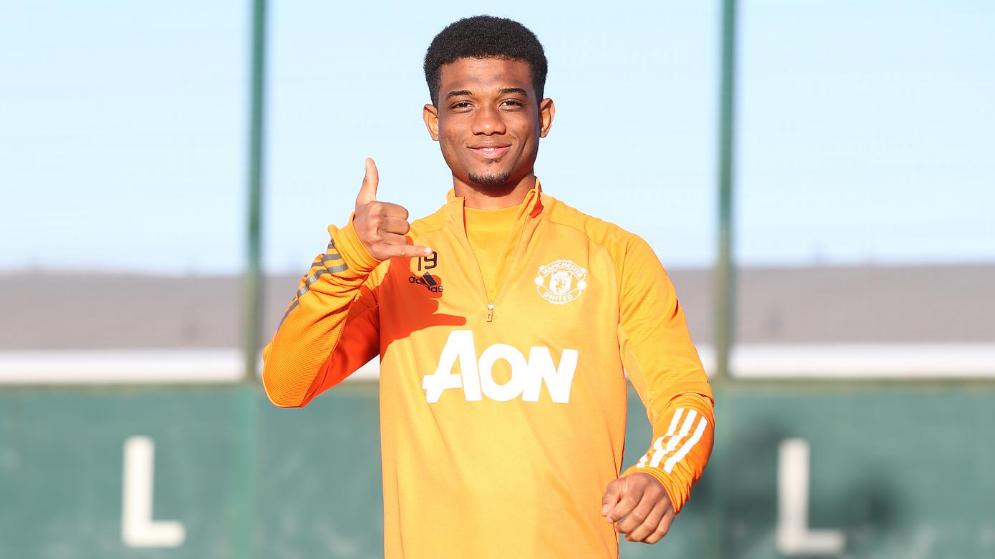 Manchester United’ın yeni yıldızı Amad Diallo’dan idmanda etkileyici hareket