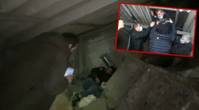 Masada başlayan kumar çatıda son buldu