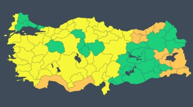 Meteoroloji’den yoğun kar yağışı, kuvvetli fırtına ve çığ uyarısı