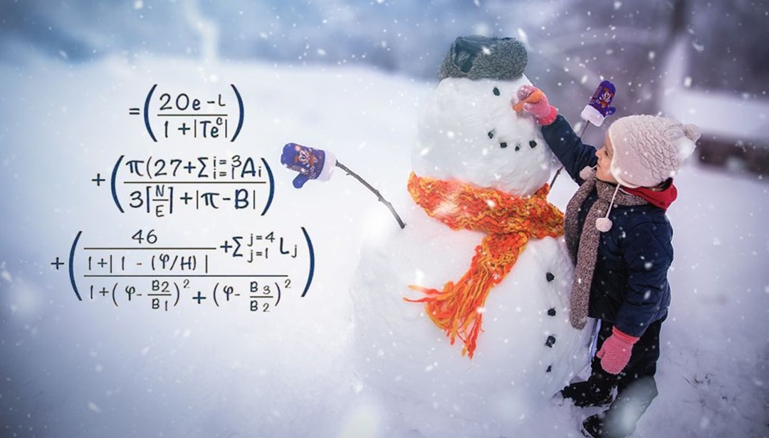 'Mükemmel kardan adam' yapmanın matematiksel formülü