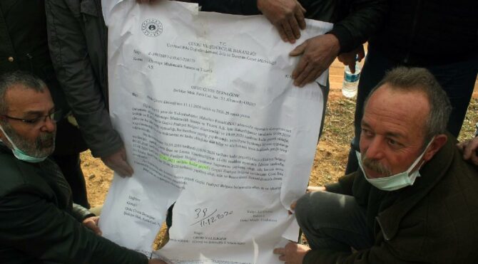 Ordu’da siyanürle altın arayan şirkete köylülerden tepki: Bölgeyi terk edin