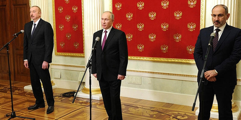 Rusya, Azerbaycan, Ermenistan'dan Dağlık Karabağ'da ekonomiyi canlandıracak ortak bildiri