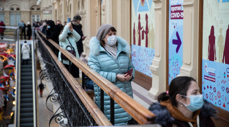 Rusya’da son 24 saatte 21 bin 513 vaka