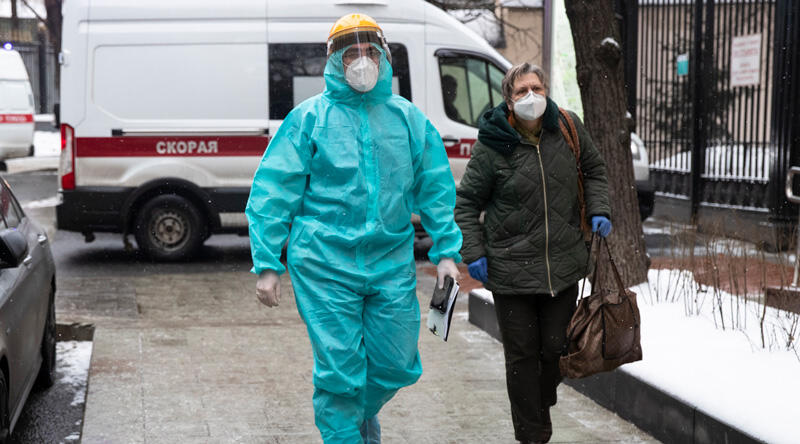 Rusya’da son 24 saatte 24 bin 763 yeni koronavirüs vakası