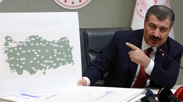 Sağlık Bakanı Koca, haritayla paylaştı! İşte il il aşı olanların sayısı