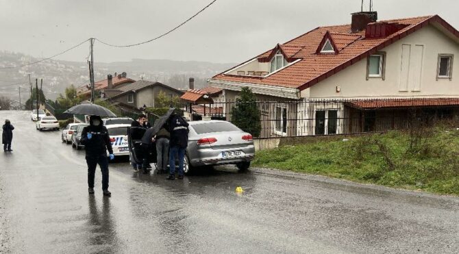 Sarıyer’de iş adamına silahlı saldırı