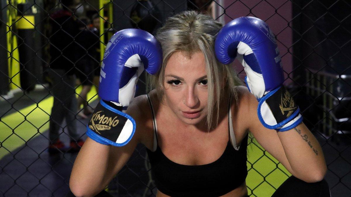 Sevgilisinden şiddet gördü, kick boksa başladı