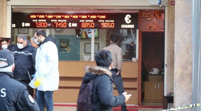 Şişli’de döviz bürosuna silahlı saldırı