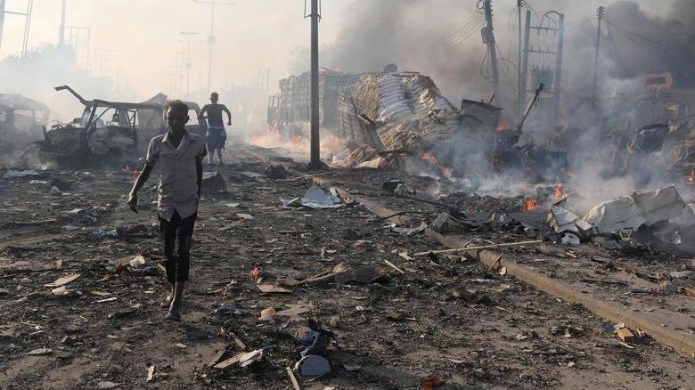 Son dakika... Somali'de Türk firmasının şantiyesine intihar saldırısı