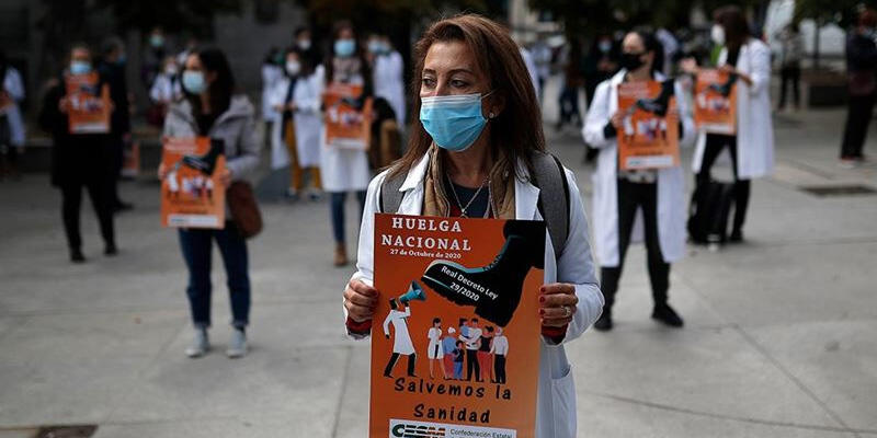 Son 24 saatte İspanya'da 464, Portekiz'de 219 kişi hayatını kaybetti