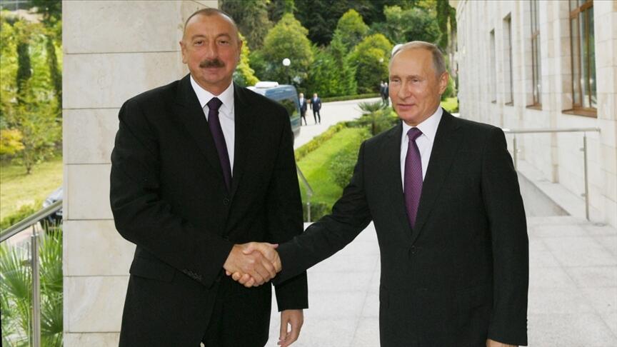 Son dakika... Putin, Aliyev ve Paşinyan'ın Moskova'daki Dağlık Karabağ görüşmesi başladı | Video