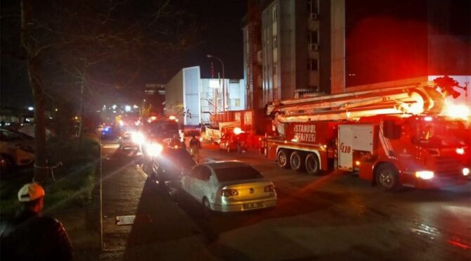 Son dakika… Tuzla’da gemi yangını