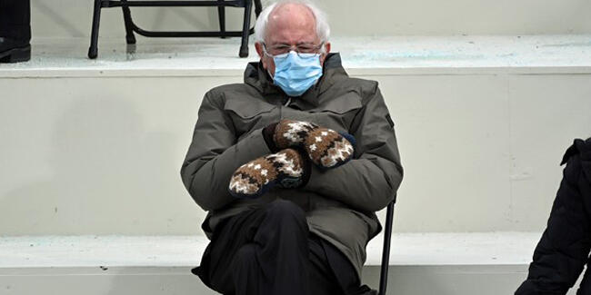 Sosyal medyada viral olan Sanders’ın eldivenleri seri üretilecek