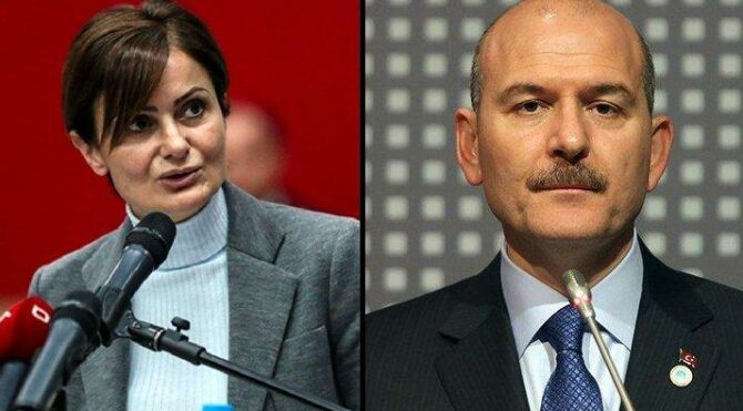 Soylu bu defa da Kaftancıoğlu’nu hedef aldı