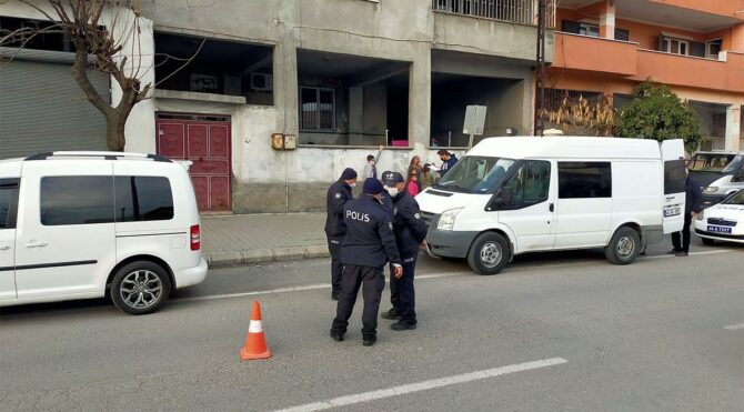 Tartıştığı kocasına mermi yağdırdı