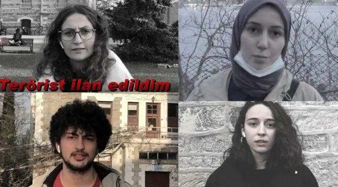Terörist ilan edilen Boğaziçili öğrencilerden videolu yanıt