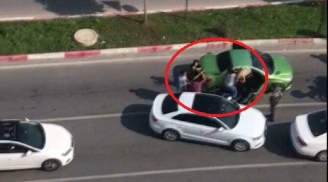 Trafikte üç kadını sopayla döven adamın cezası belli oldu