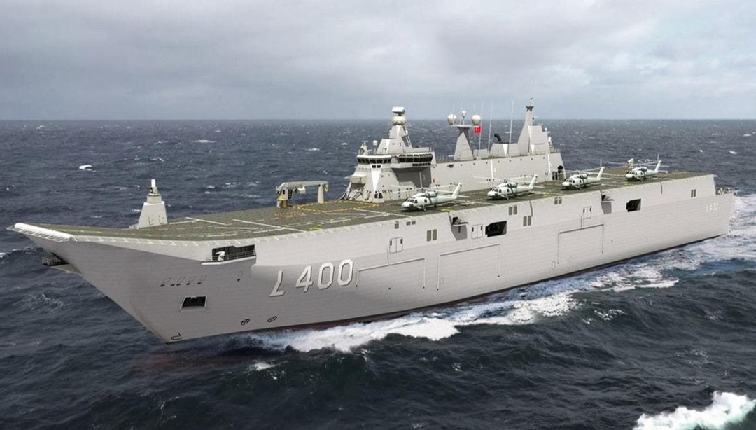 Türkiye'nin en büyük savaş gemisi ASELSAN ile görecek (Türkiye'nin yeni nesil yerli silahları)