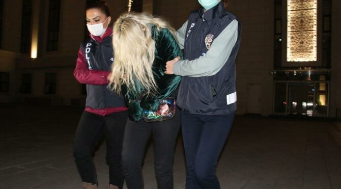 Ümitcan Uygun’un yanındaki kadın da yakalandı