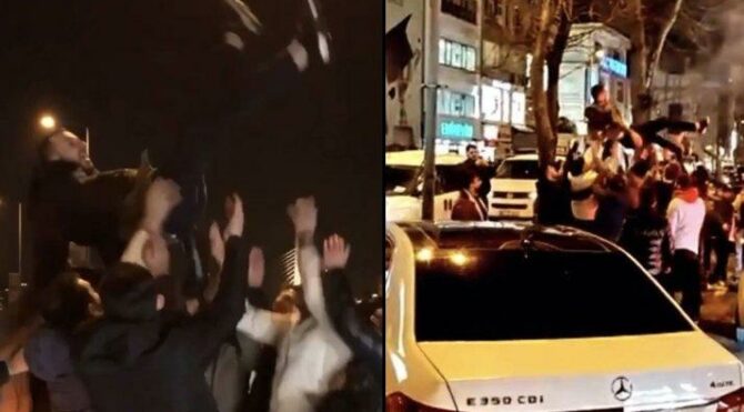 Yasağa rağmen magandalar kentin altını üstüne getirdi