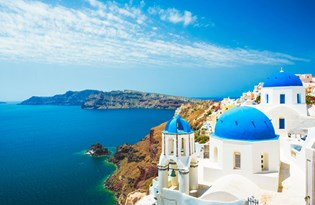 Corona virüs Yunan adalarını da vurdu: Turizm cenneti Santorini hayalet adaya dönüştü