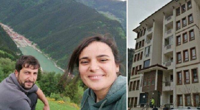 10 ay önce evlenmişlerdi… Karı koca toprağa verildi