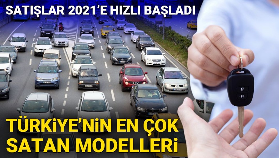2021'in en çok satan araba modelleri (Hangi otomobil markası kaç adet sattı?)