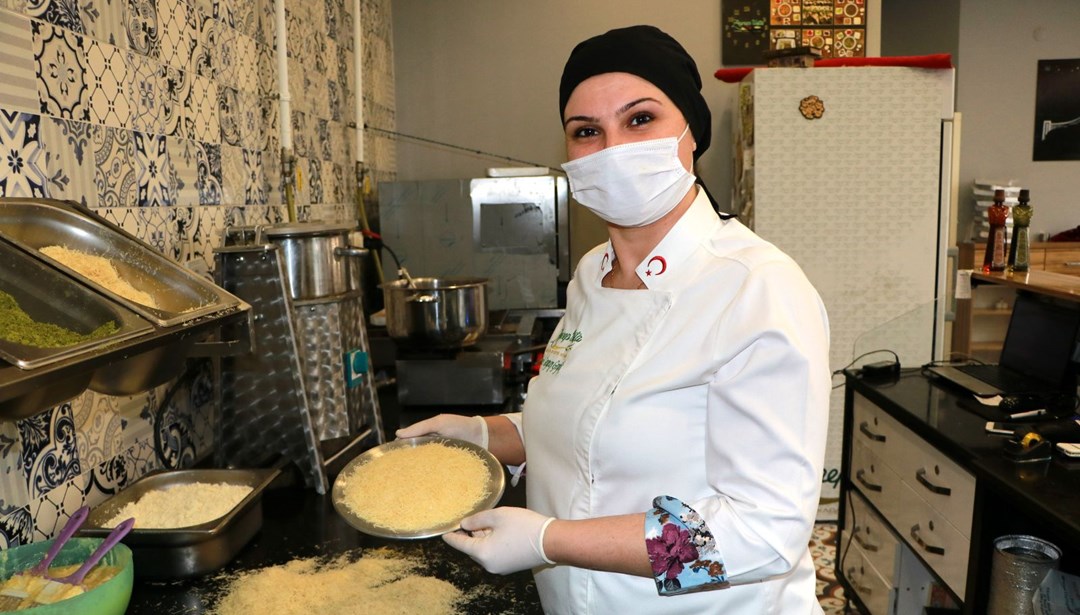 Adana'nın tek kadın künefe ustası: Başaramazsın diyenlere örnek oldum