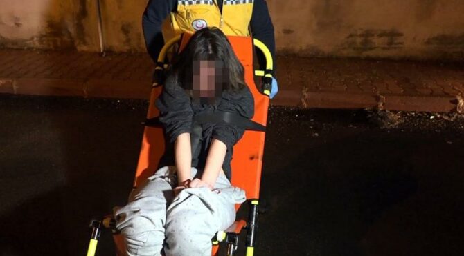 Ailesinin haber alamadığı genç kız yüzü kanlar içinde bulundu