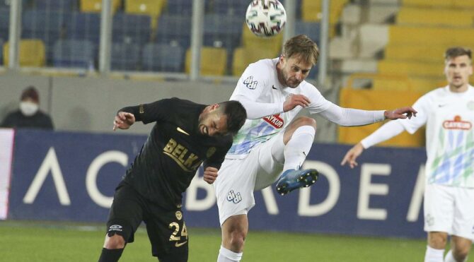 Ankaragücü ve Çaykur Rizespor galibiyete hasret kaldı