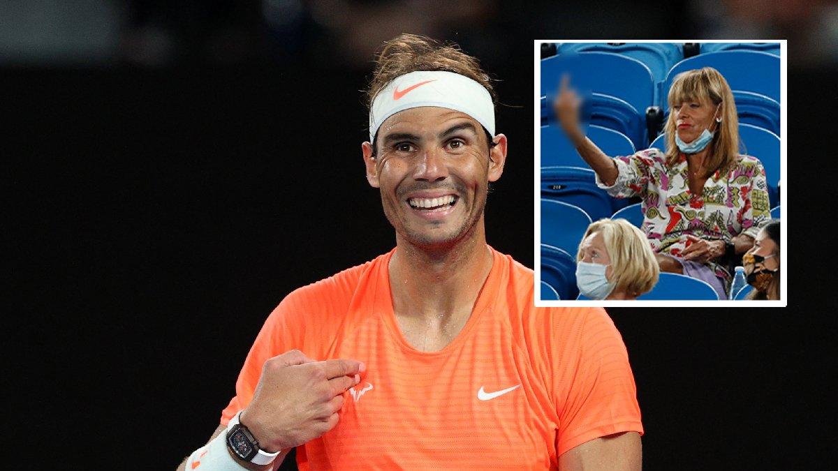 Avustralya Açık’ta Nadal’ı şoke eden el hareketi!