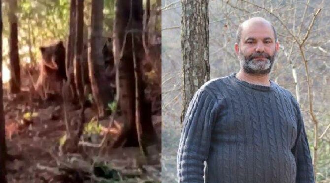 Bozayı kendisini kurtarmak isteyenleri böyle kovaladı