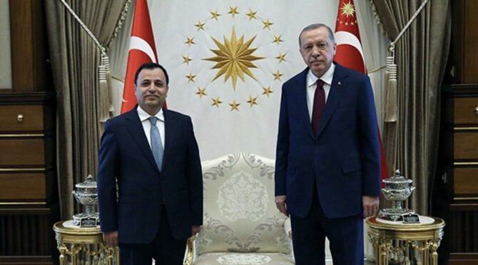 Cumhurbaşkanı Erdoğan, AYM Başkanı’yla bir araya geldi