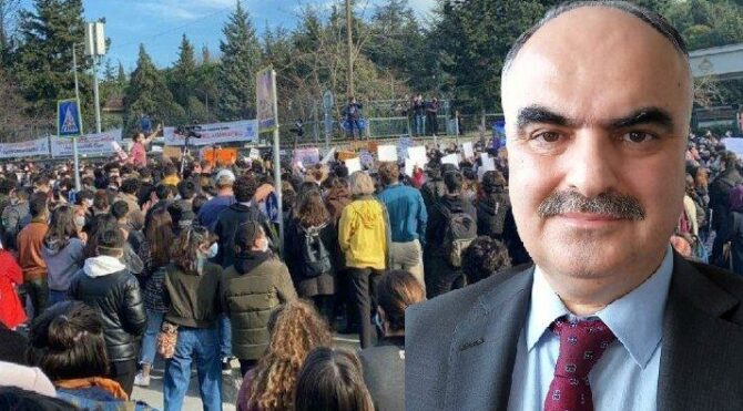 Dekandan Boğaziçi öğrencilerine tehdit: Gece vakti işi bitiririz