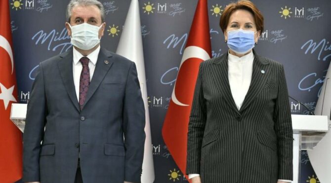Destici’den Akşener’e ‘yeni anayasa’ ziyareti