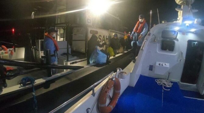 Ege’de facia son anda önlendi